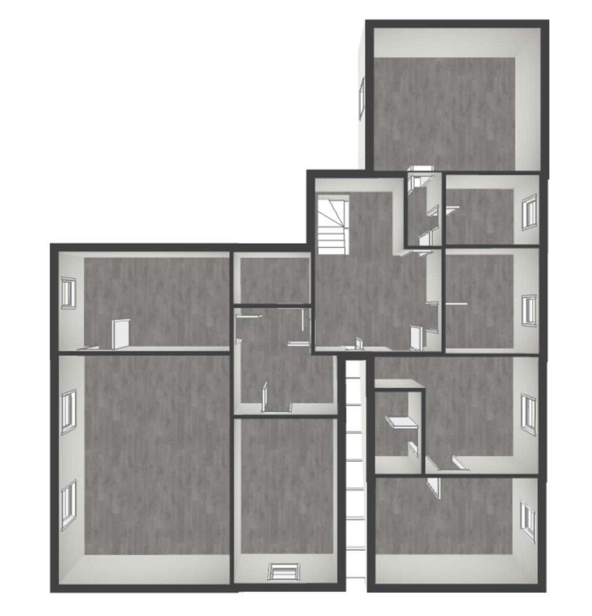 Obergeschoss 3D