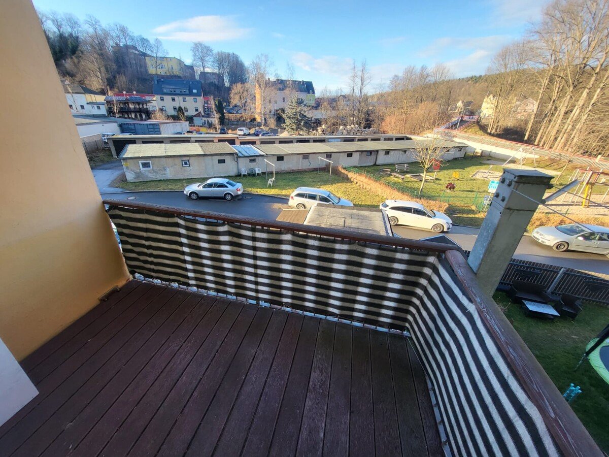 Große 2-Raum Wohnung mit Balkon in Schwarzenberg